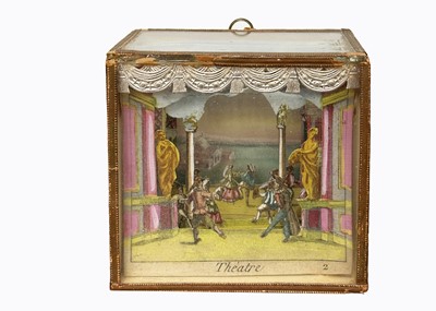 Lot 253 - An 18th century French peepshow ‘Theatre 2’