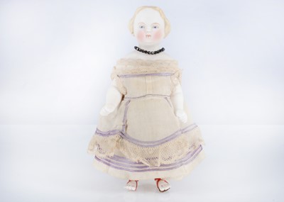 Lot 271 - A large 19th century Alt, Beck & Gottschalk bisque Frozen Charlotte