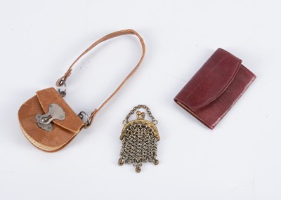 Lot 289 - Three 19th century fashion doll bags