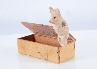 Lot 314 - An early 20th century ‘Lipton’s Orphan’ Jack in a box