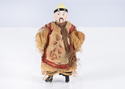 Lot 347 - A small German all-bisque Chinaman dolls’ house doll