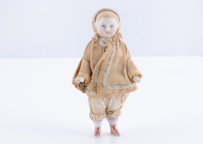 Lot 352 - An 19th century Alt, Beck & Gottschalk bisque Frozen Charlotte