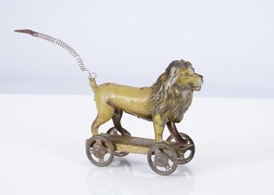 Lot 389 - A Distler Penny Toy walking lion