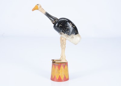 Lot 397 - A Schoenhut Humpty Dumpty Circus wooden ostrich