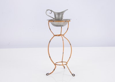 Lot 449 - A German larger scale dolls’ house wash stand