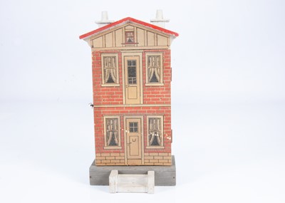 Lot 479 - A small Gottschalk wooden dolls’ house, 1914-15