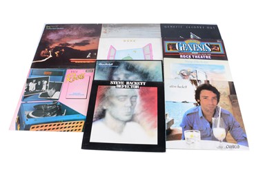Lot 27 - Genesis / Steve Hackett LPs