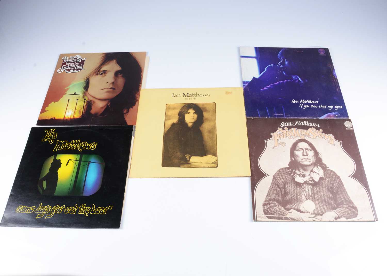 Lot 54 - Ian Matthews LPs