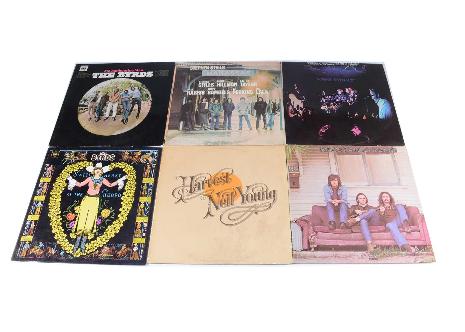 Lot 64 - Crosby Stills Nash and Young LPs