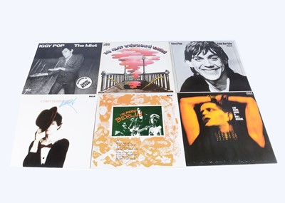 Lot 73 - Lou Reed / Iggy Pop LPs
