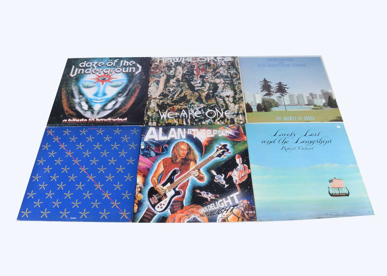 Lot 76 - Hawkwind Related LPs