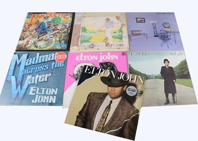 Lot 84 - Elton John LPs