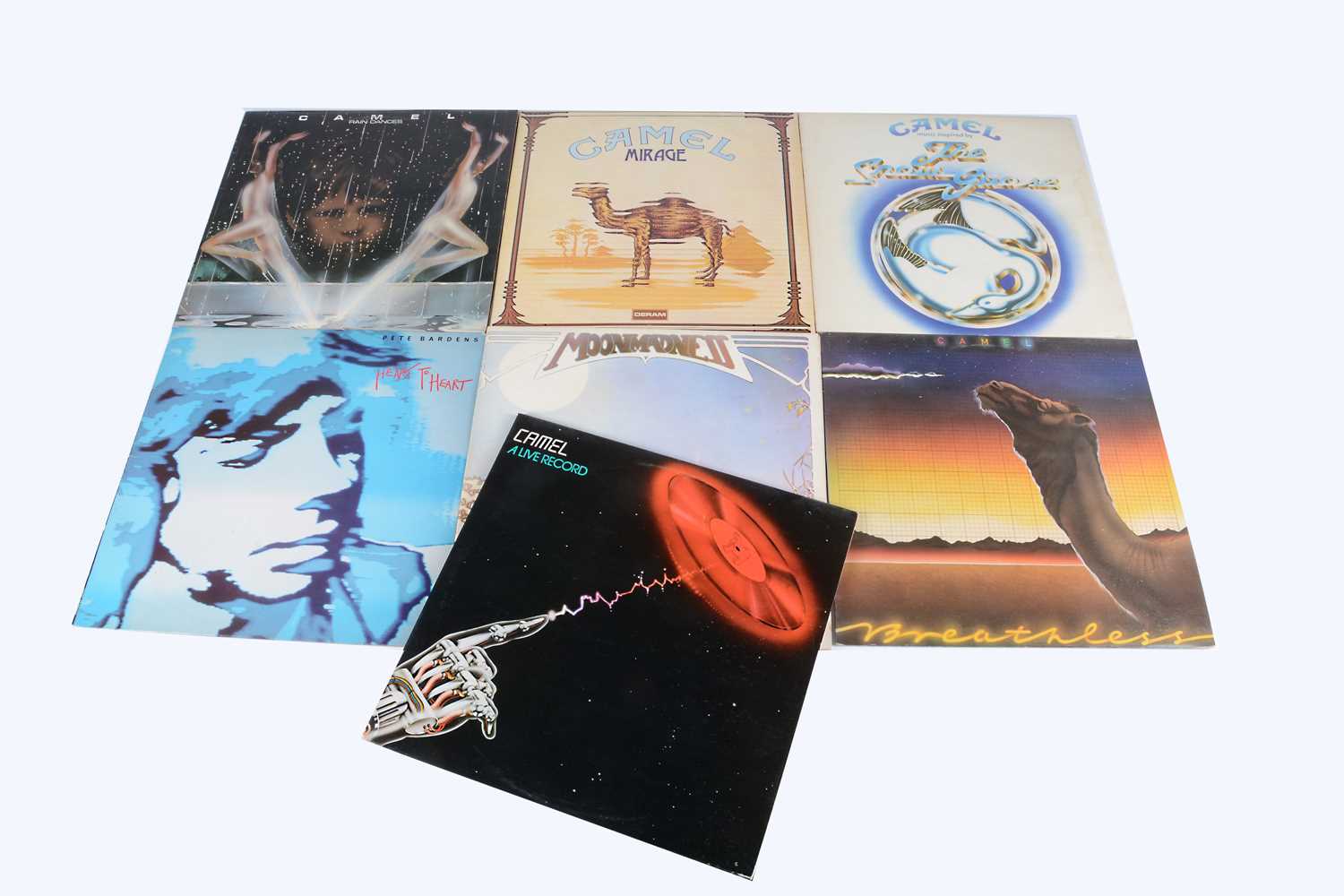 Lot 87 - Camel / Pete Bardens LPs