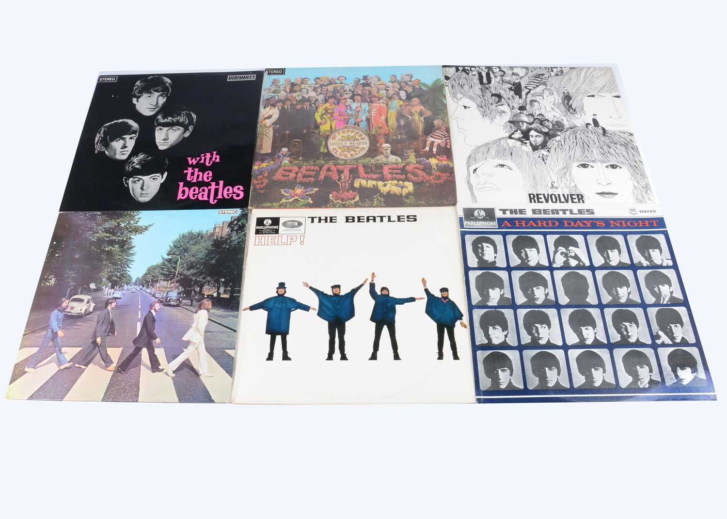 Lot 94 - Beatles LPs