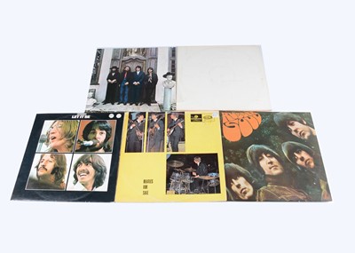 Lot 94 - Beatles LPs