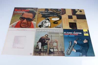 Lot 118 - Lee Konitz / Illinois Jacquet / Gerry Mulligan LPs