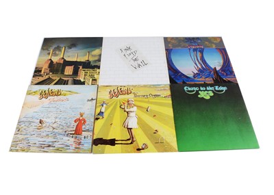 Lot 133 - Genesis / Yes / Pink Floyd LPs