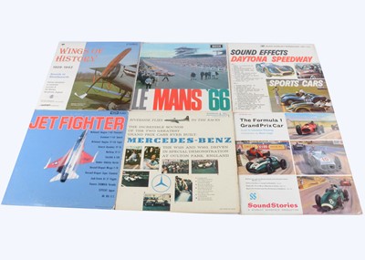 Lot 134 - Transport / Racing Cars / Jets / Sound Effects LPs