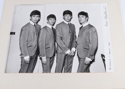 Lot 347 - Beatles Photo / Harry Hammond / Signed
