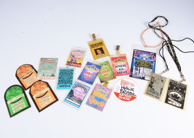 Lot 375 - Hawkwind / Backstage Passes