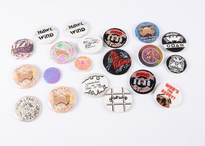Lot 376 - Hawkwind / Pin Badges