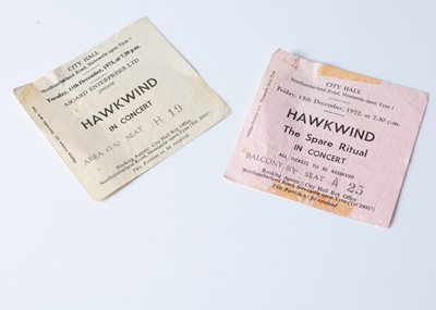 Lot 377 - Hawkwind / Concert Tickets