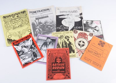 Lot 382 - Hawkwind Fanzines / Fanclub plus