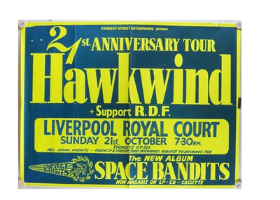 Lot 389 - Hawkwind Concert Poster
