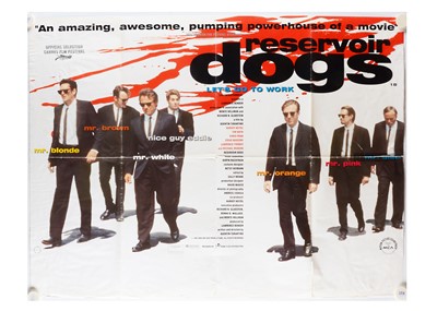 Lot 400 - Reservoir Dogs (1982) UK Quad Poster