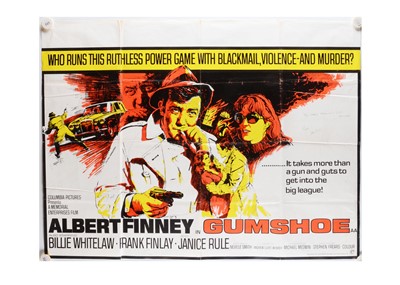 Lot 401 - Gumshoe (1971) UK Quad Poster / Signed