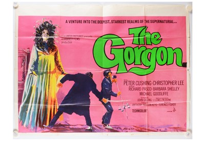 Lot 403 - The Gorgon (1964) UK Quad Poster