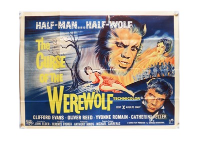 Lot 408 - The Curse Of The Werewolf (1960) UK Quad Poster