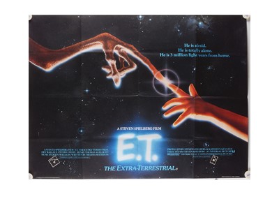Lot 414 - E.T. The Extra Terrestrial (1982) Quad Poster