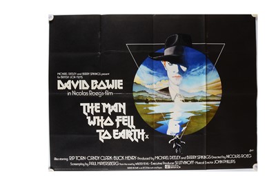 Lot 415 - The Man Who Fell To Earth (1976) UK Quad Poster