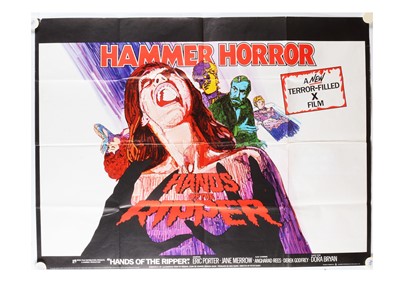 Lot 420 - Hands Of The Ripper (1971) UK Quad Poster