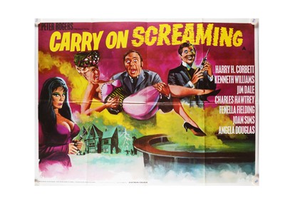 Lot 425 - Carry On Screaming (1966) UK Quad Poster