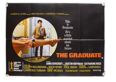 Lot 426 - The Graduate (1968) UK Quad poster