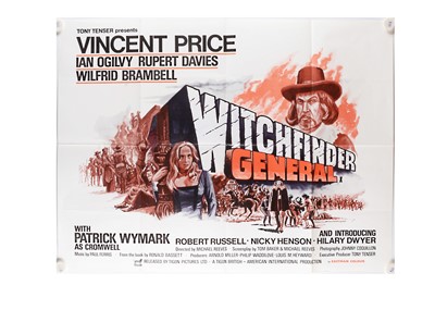 Lot 430 - Witchfinder General (1968) UK Quad Poster