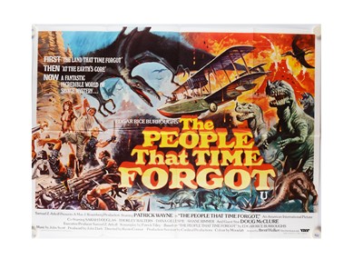 Lot 437 - The People That Time Forgot (1977) UK Quad Poster