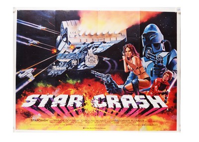 Lot 439 - Star Crash (1978) UK Quad Poster