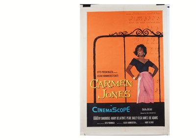 Lot 448 - Carmen Jones (1954) US One Sheet Poster