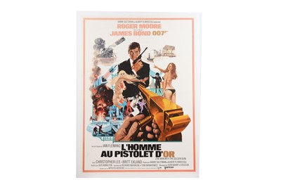 Lot 449 - The Man With The Golden Gun Film Poster