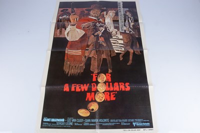 Lot 458 - For A Few Dollars More (1966) RR One Sheet Poster