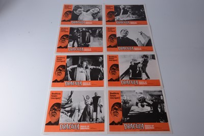 Lot 466 - Dracula Prince of Darkness (1966) Lobby Cards