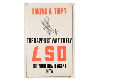 Lot 483 - Counterculture LSD Poster