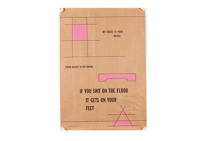 Lot 485 - Lawrence Weiner Poster