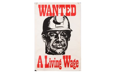 Lot 486 - Miners Strike Poster