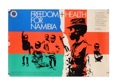 Lot 493 - Freedom For Namibia Poster