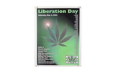 Lot 500 - Legalise Marijuana Posters