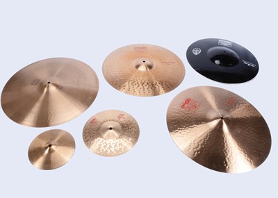 Lot 504 - Eight Paiste Cymbals